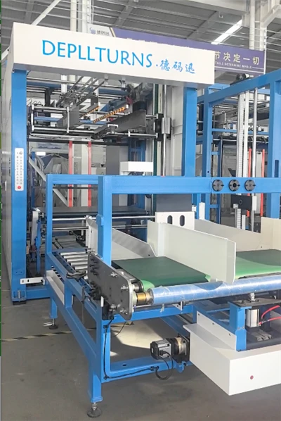 Robot raklapozó berendezések